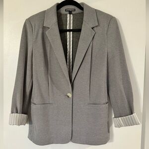 Express Women's Light Gray Blazer